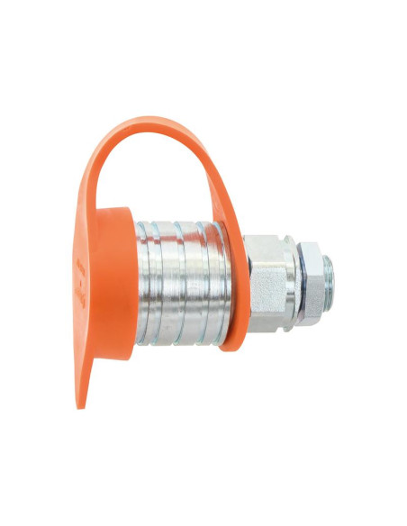 Faster Tapa Naranja PVC Se ajusta a 1/2'' Female Flat Face Coupling TM 2FI12