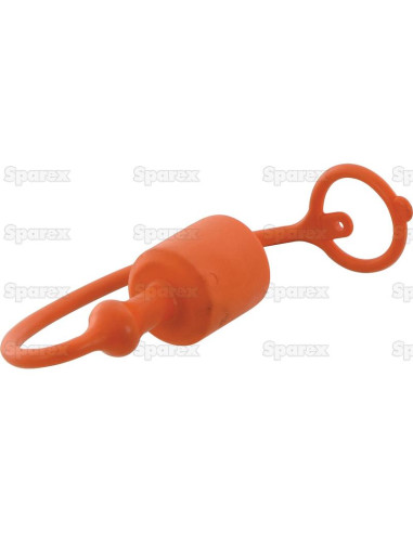 Faster Tapa Naranja PVC Se ajusta a 1/2'' Male...
