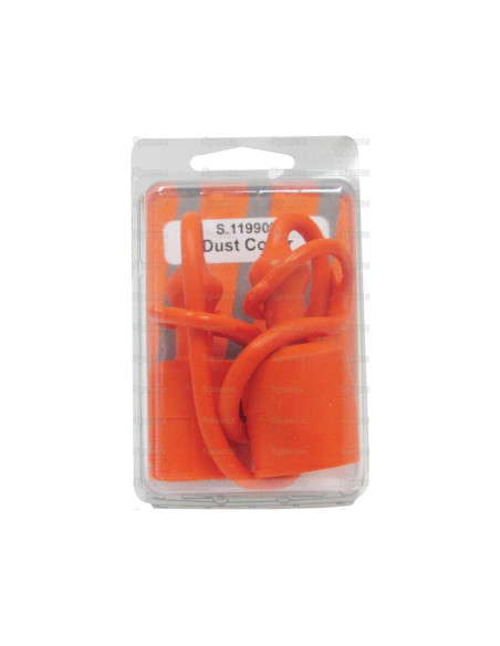 Faster Tapa Naranja PVC Se ajusta a 1/2'' Male Coupling TF12A (Blister 2 pzas.)