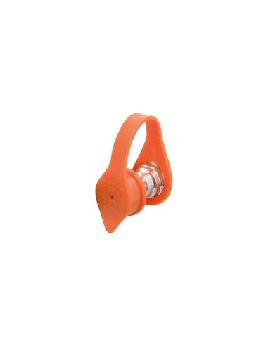 Faster Tapa Naranja PVC Se ajusta a 1/4'' Male Flat Face Coupling TF 2FI14