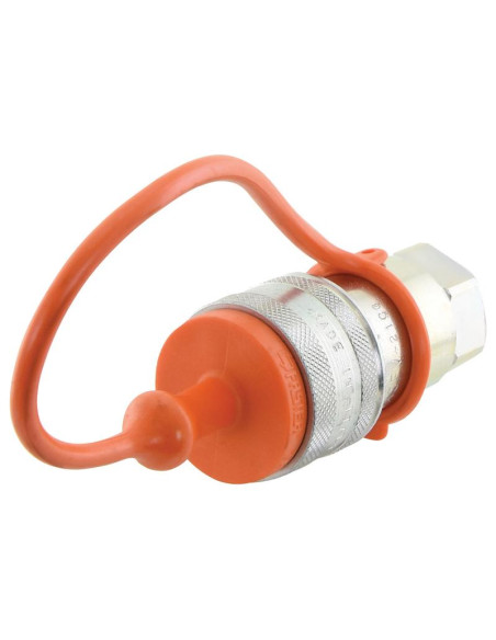 Faster Tapa Naranja PVC Se ajusta a 3/4'' Female Flat Face Coupling TM 2FI34