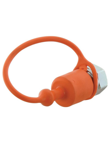 Faster Tapa Naranja PVC Se ajusta a 3/4'' Male...