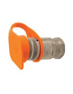 Faster Tapa Naranja PVC Se ajusta a 3/8'' Female Flat...