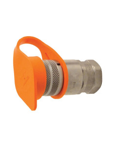 Faster Tapa Naranja PVC Se ajusta a 3/8'' Female Flat... 2