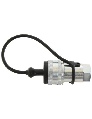 Faster Tapa Negro PVC Se ajusta a 1/2'' Female...