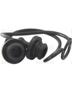 Faster Tapa Negro PVC Se ajusta a 1/2'' Female Coupling...