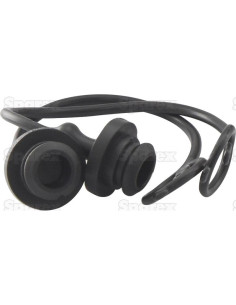 Faster Tapa Negro PVC Se ajusta a 1/2'' Female Coupling... 2