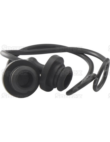 Faster Tapa Negro PVC Se ajusta a 1/2'' Female...