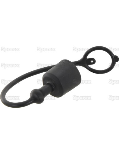 Faster Tapa Negro PVC Se ajusta a 1/2'' Male...
