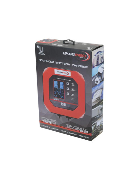 Cargador inteligente (GX15) 12/24V