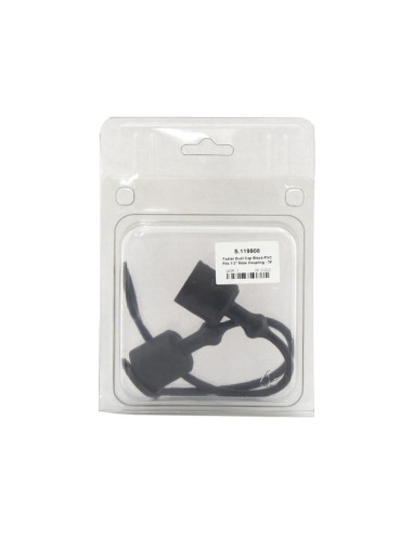 Faster Tapa Negro PVC Se ajusta a 1/2'' Male...