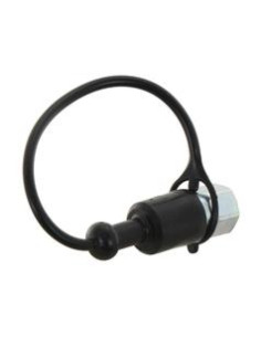 Faster Tapa Negro PVC Se ajusta a 1/4'' For Male Coupling...