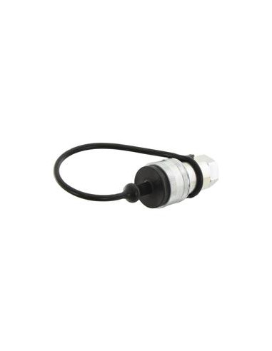 Faster Tapa Negro PVC Se ajusta a 1/4'' TM14N