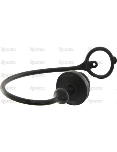 Faster Tapa Negro PVC Se ajusta a 1/4'' TM14N