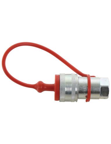 Faster Tapa Rojo PVC Se ajusta a 1/2'' Female...