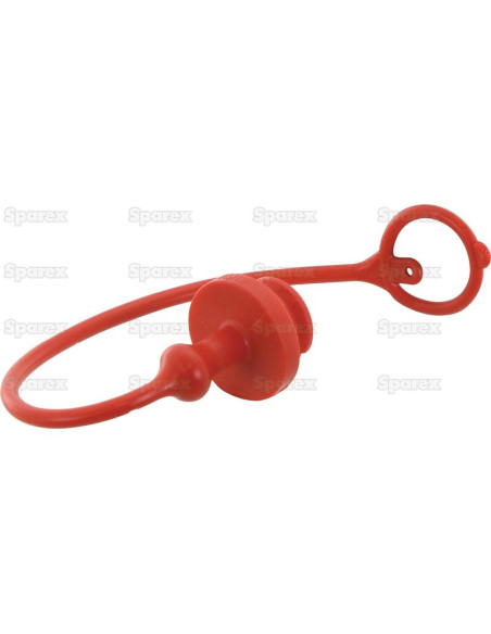 Faster Tapa Rojo PVC Se ajusta a 1/2'' Female Coupling TM12LR