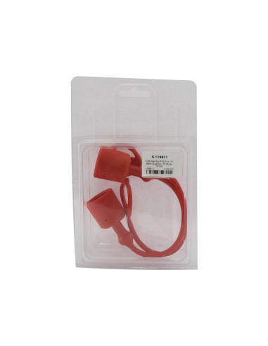 Faster Tapa Rojo PVC Se ajusta a 1/2'' Male...