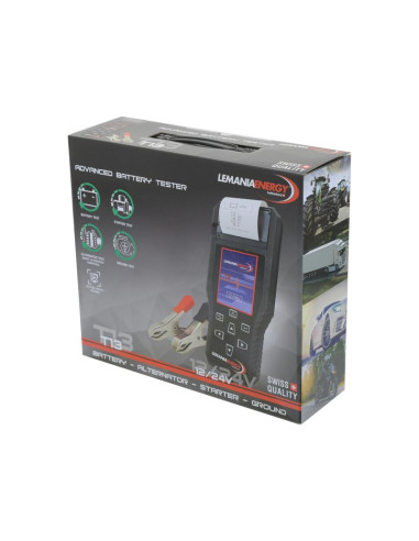 Comprobador de baterías (T13) 12/24V