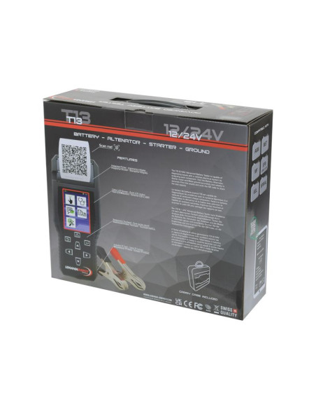Comprobador de baterías (T13) 12/24V