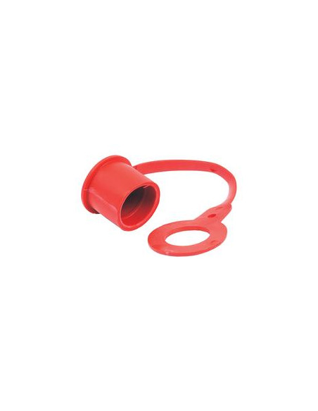 Faster Tapa Rojo PVC Se ajusta a 1/2'' Male Screw-on Coupling TFVM 12 SR