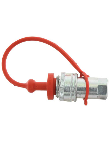 Faster Tapa Rojo PVC Se ajusta a 1/4'' Female...