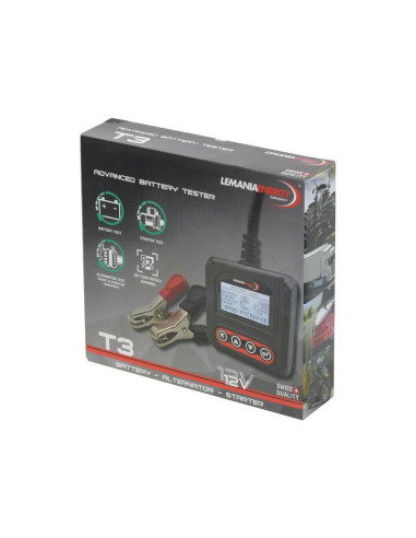 Comprobador de baterías (T3) 12V