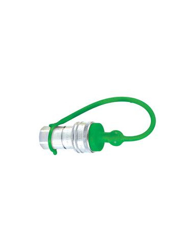 Faster Tapa Verde PVC Se ajusta a 1/2'' Female Coupling TM12LV