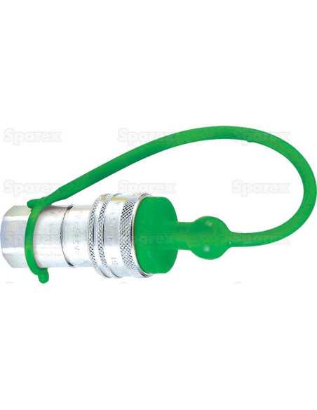 Faster Tapa Verde PVC Se ajusta a 1/2'' Female Coupling TM12LV