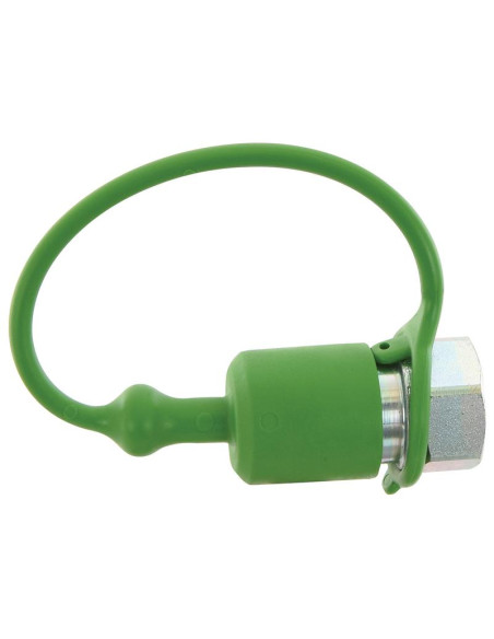 Faster Tapa Verde PVC Se ajusta a 1/2'' Male Coupling TF12V