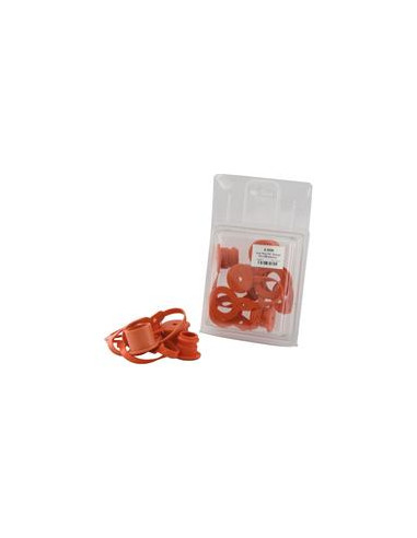 Sparex Tapa Naranja PVC Se ajusta a 1/2'' (Blister 4 pzas.)