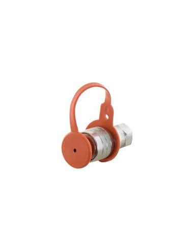 Sparex Tapa Naranja PVC Se ajusta a 1/2'' Female