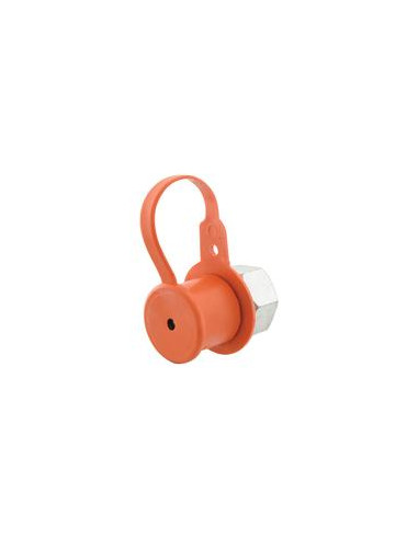 Sparex Tapa Naranja PVC Se ajusta a 1/2'' Male