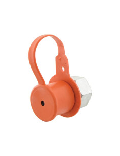 Sparex Tapa Naranja PVC Se ajusta a 1/2'' Male 2