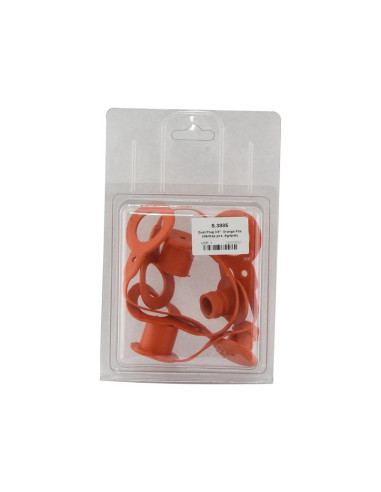 Sparex Tapa Naranja PVC Se ajusta a 3/8''...