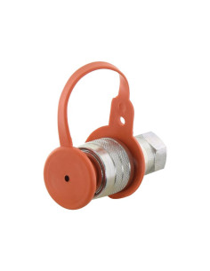 Sparex Tapa Naranja PVC Se ajusta a 3/8'' Female 2