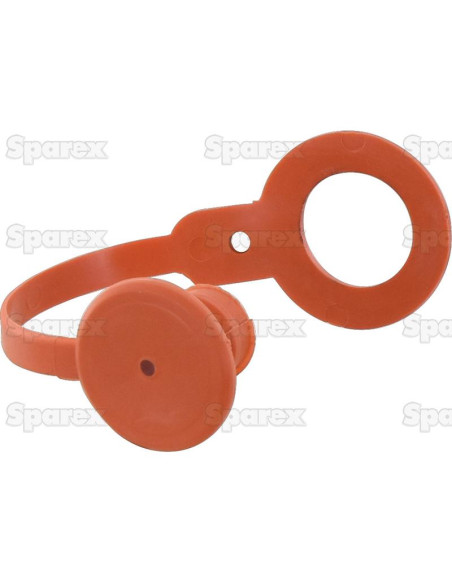 Sparex Tapa Naranja PVC Se ajusta a 3/8'' Female