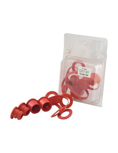 Sparex Tapa Rojo PVC Se ajusta a 1/2'' (Blister...