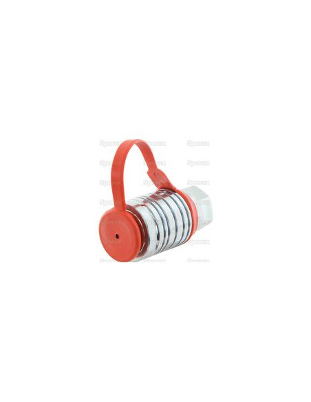 Sparex Tapa Rojo PVC Se ajusta a 1/2'' Female