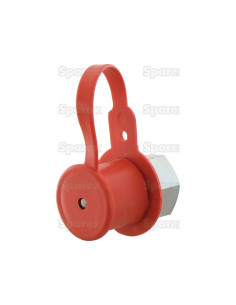 Sparex Tapa Rojo PVC Se ajusta a 1/2'' Male 2