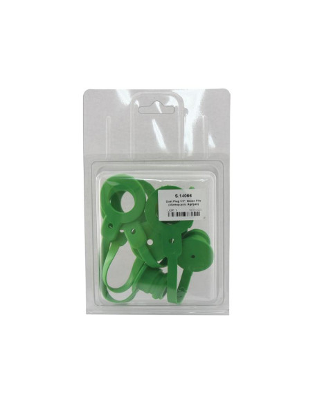 Sparex Tapa Verde PVC Se ajusta a 1/2'' (Blister 4 pzas.)