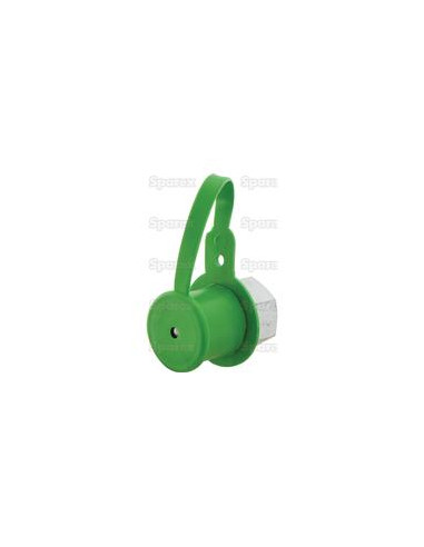 Sparex Tapa Verde PVC Se ajusta a 1/2'' Male