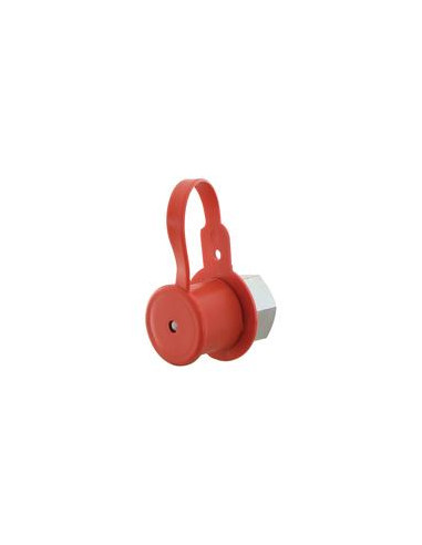 Stauff Tapa Rojo PVC Se ajusta a 1/2''