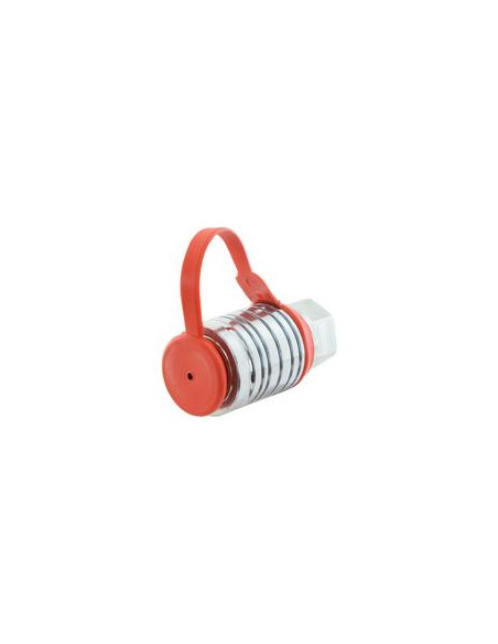 Stauff Tapa Rojo PVC Se ajusta a 3/8'' Female