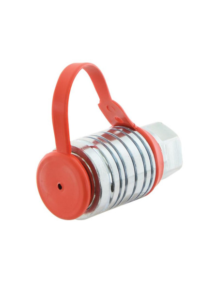 Stauff Tapa Rojo PVC Se ajusta a 3/8'' Female