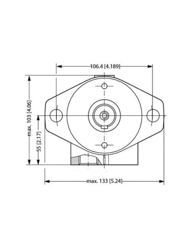 Danfoss Motor hidraúlico OMP100 100cc/rev con...