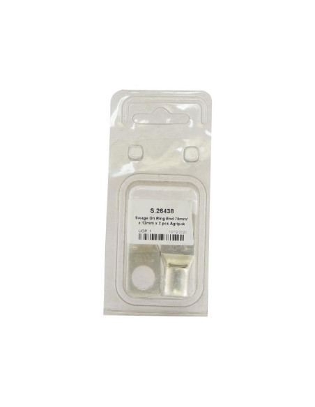 Terminal Cable para Prensa 70mm² x Ø23mm, Blister (2 pzas.)