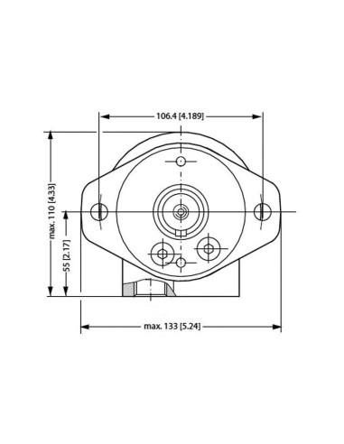 Danfoss Motor hidraúlico OMR100 100cc/rev con...