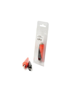 BLISTER 4 PINZAS CROCODILO 20AMP 2