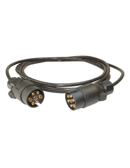 Cable de Extensión 5M, 7 / 7 Pasador, Macho/ Macho