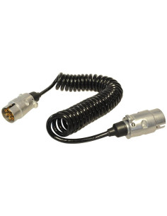 Cable de Extensión en Espiral 3.5M, 7 / 7 Clavijas,... 2